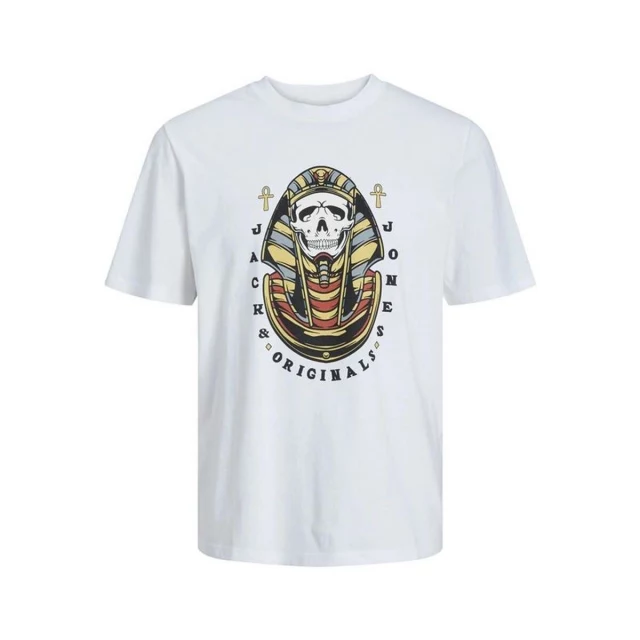Child's Short Sleeve T-Shirt Jorheavens Crew Neck White