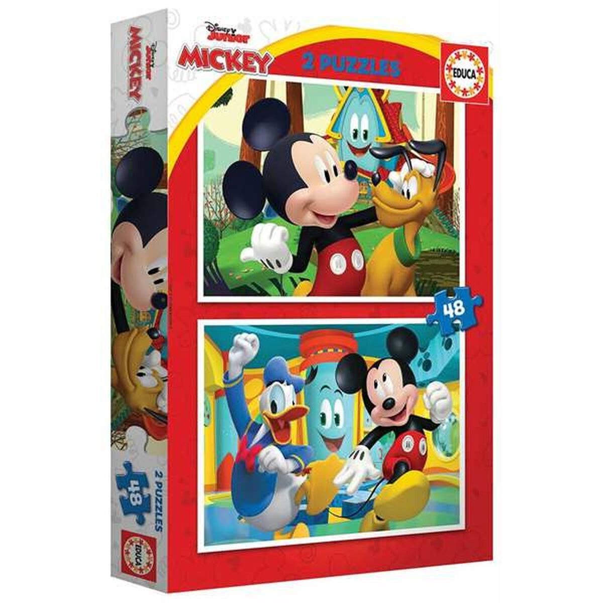 Головоломка Mickey Mouse Fun House 2 x 48