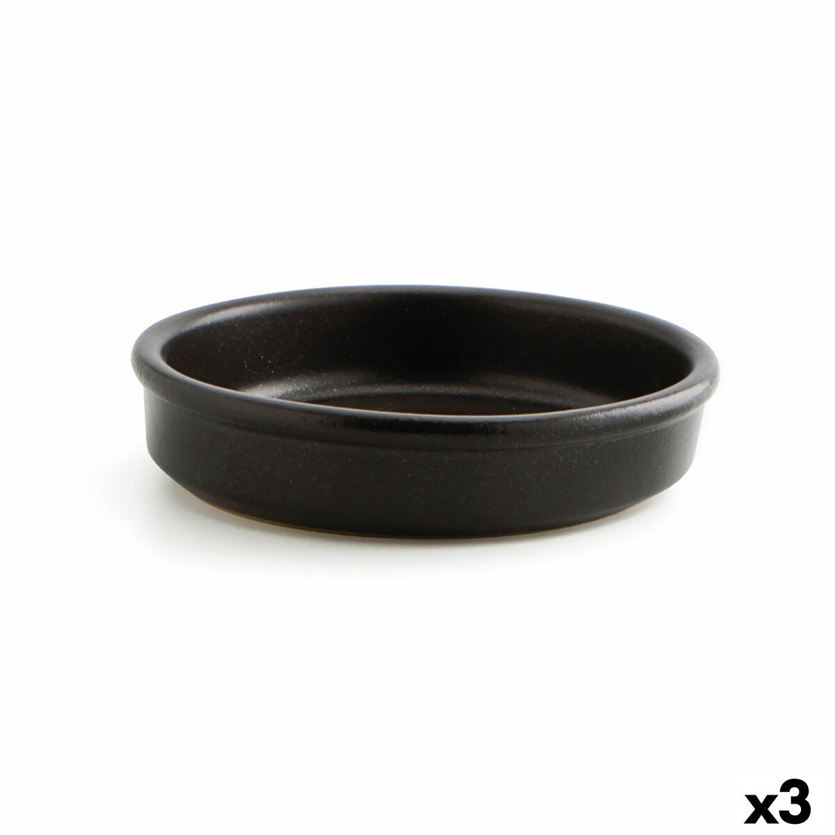 Кастрюля Barro Чёрный Керамика Кафель Ø 25 cm (3 штук)
