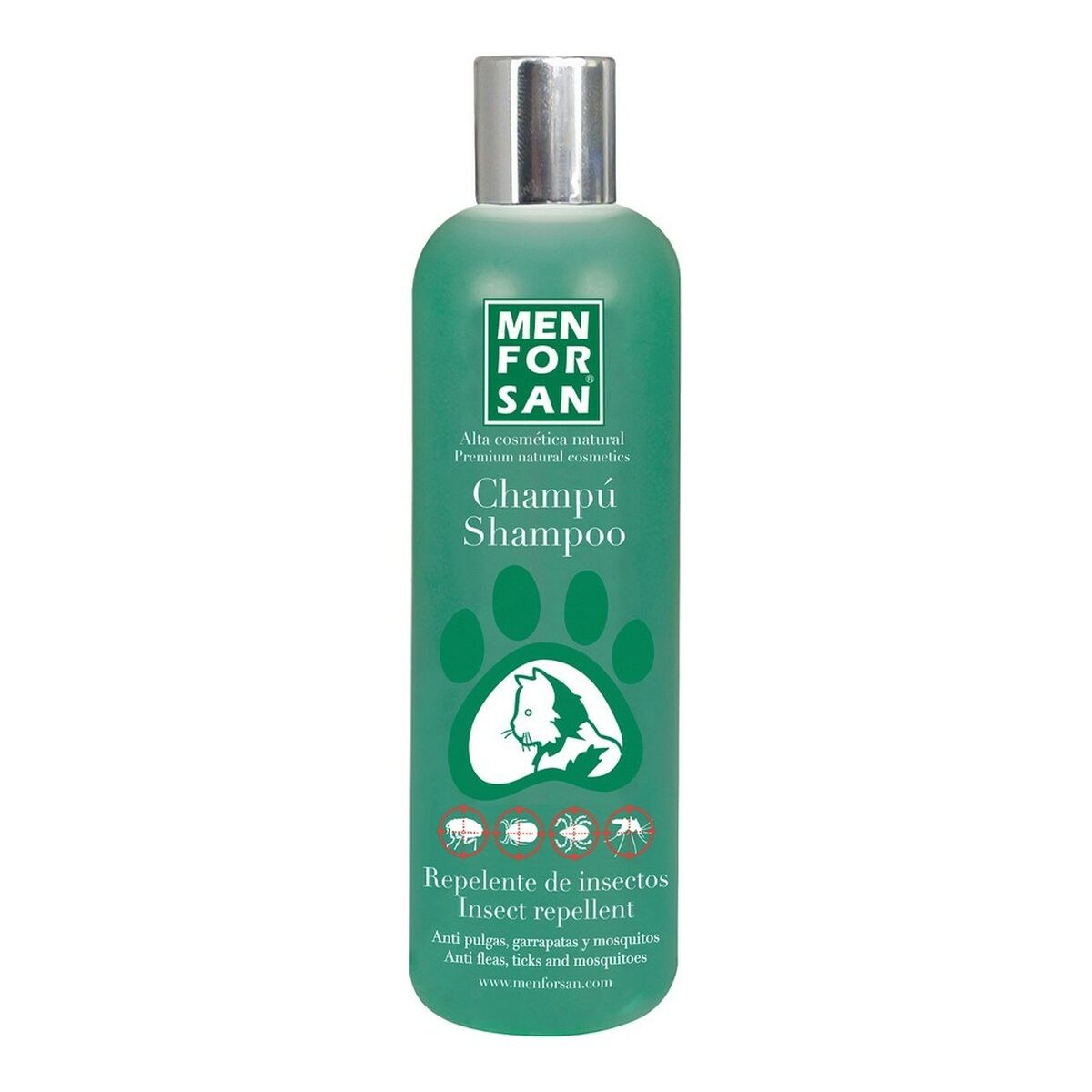 Шампунь от блох herbal 300 ml кот Средство от насекомых