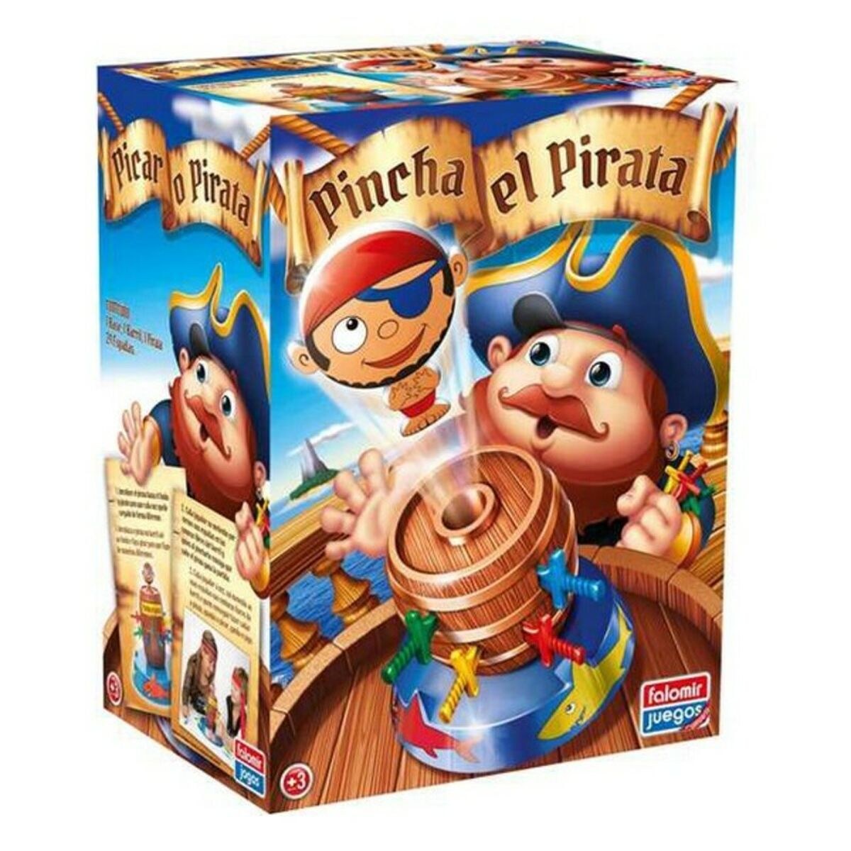 Настольная игра Pincha el Pirata 32-3570 (ES-PT)