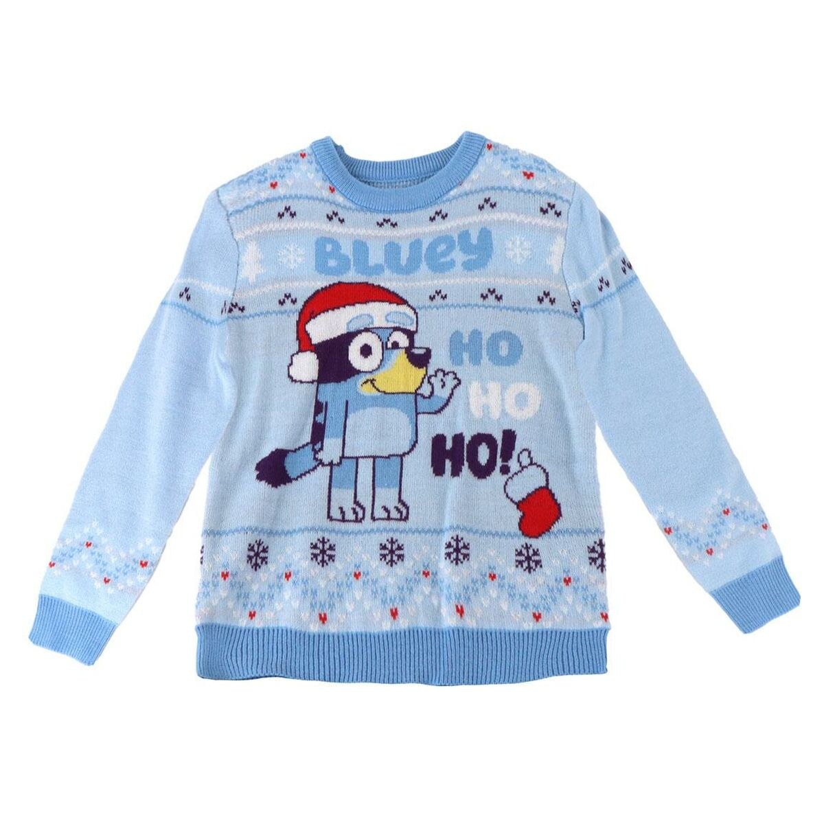 Свитер унисекс Christmas Светло Синий