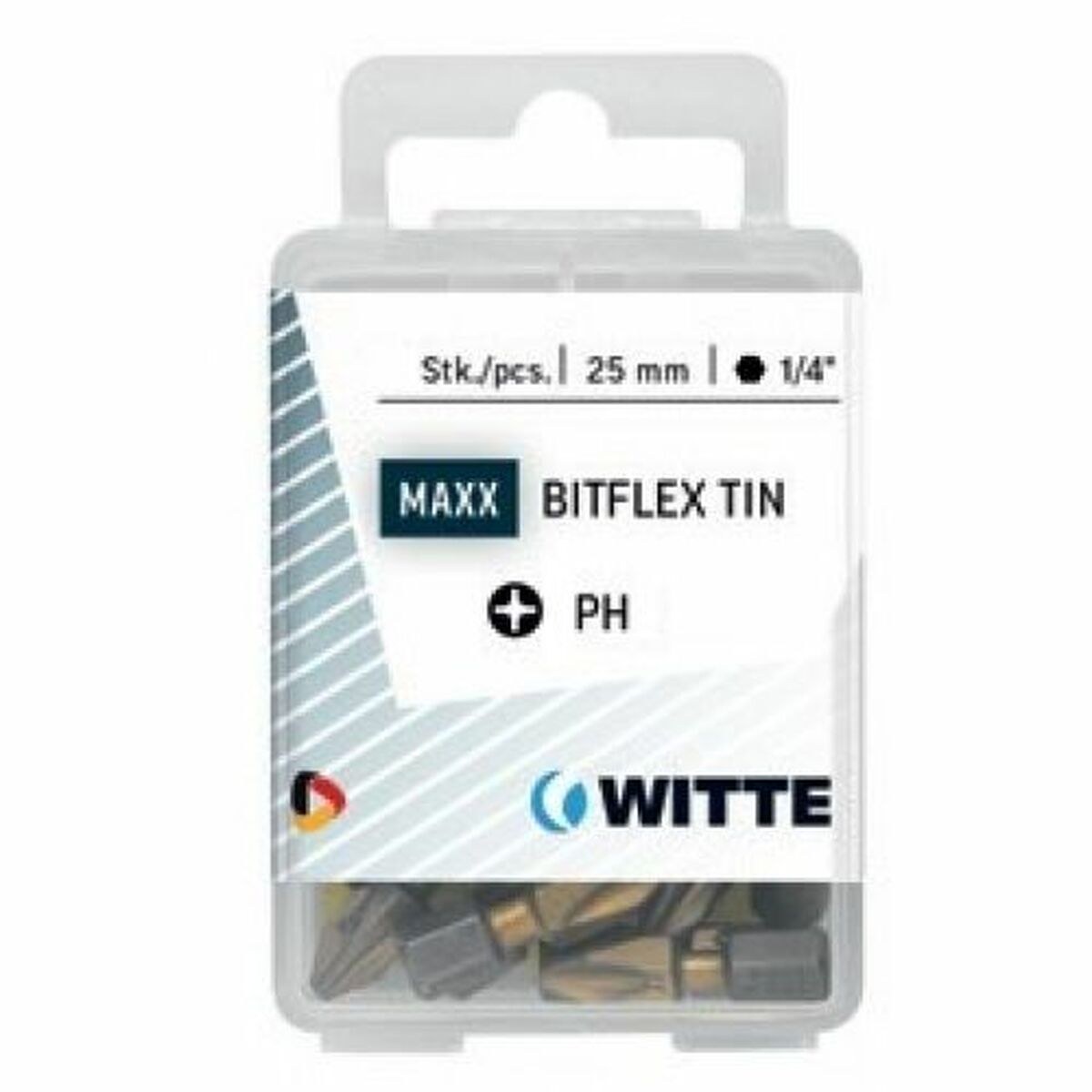Bit set PH 1 BITFLEX TIN PH1 15 Units 15 Pieces