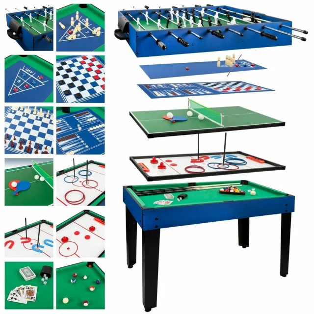 Multi-game Table 107 x 83,5 x 61 cm 150 Pieces