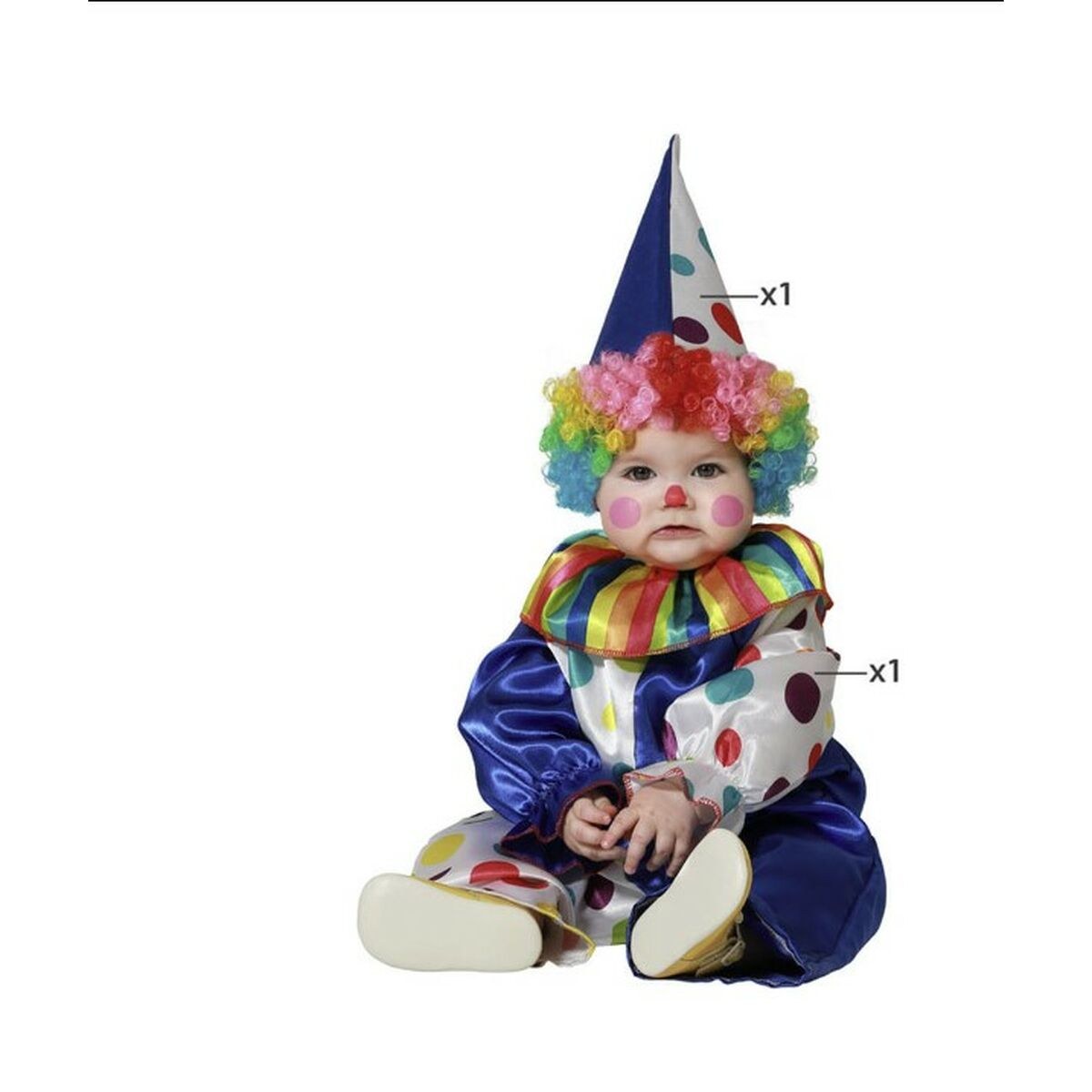 Маскарадные костюмы для младенцев Паяц