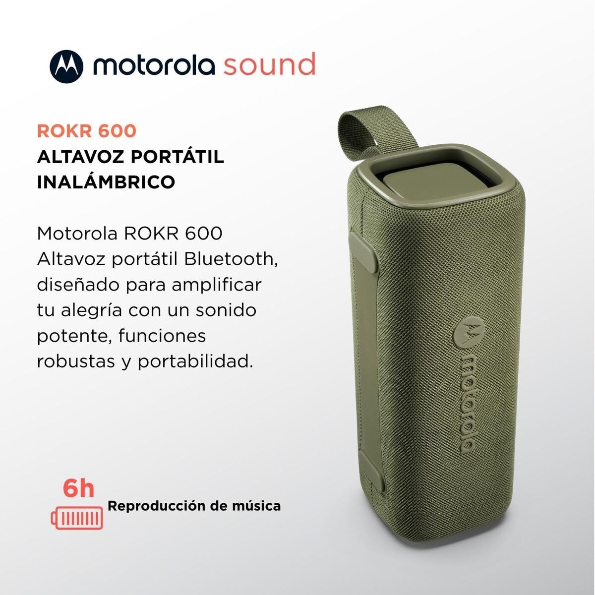Портативный Bluetooth-динамик ROKR 600 30 W Зеленый