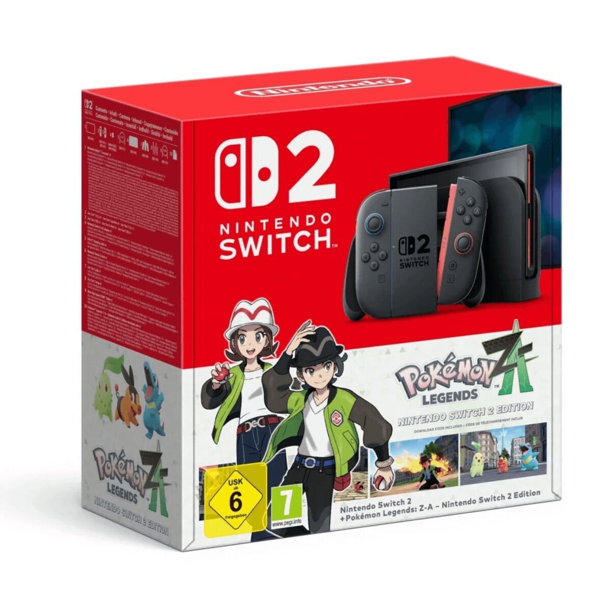 Switch 2 Pokémon Legends: Z-A Чёрный