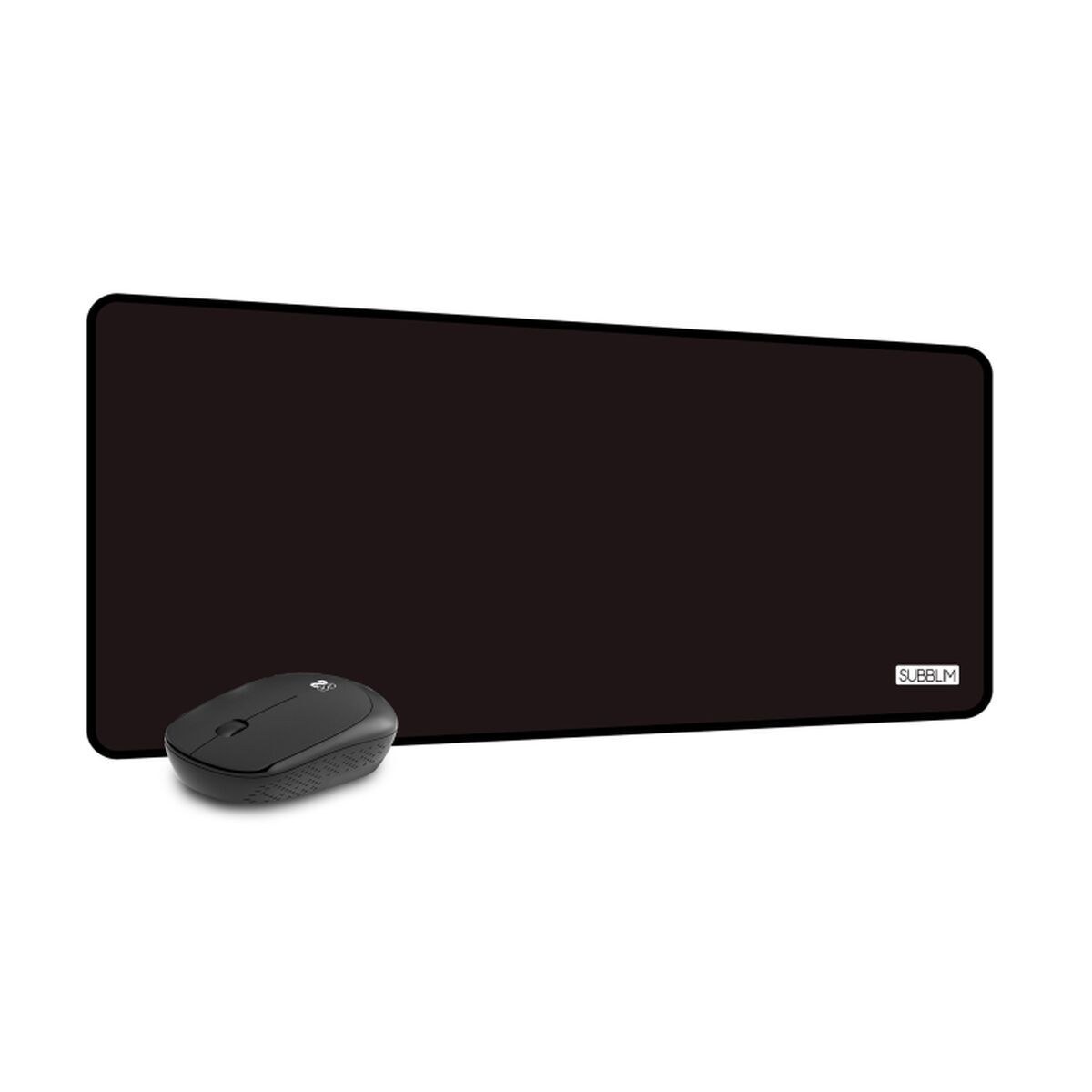 Игровая мышь с ковриком Harm XL Чёрный