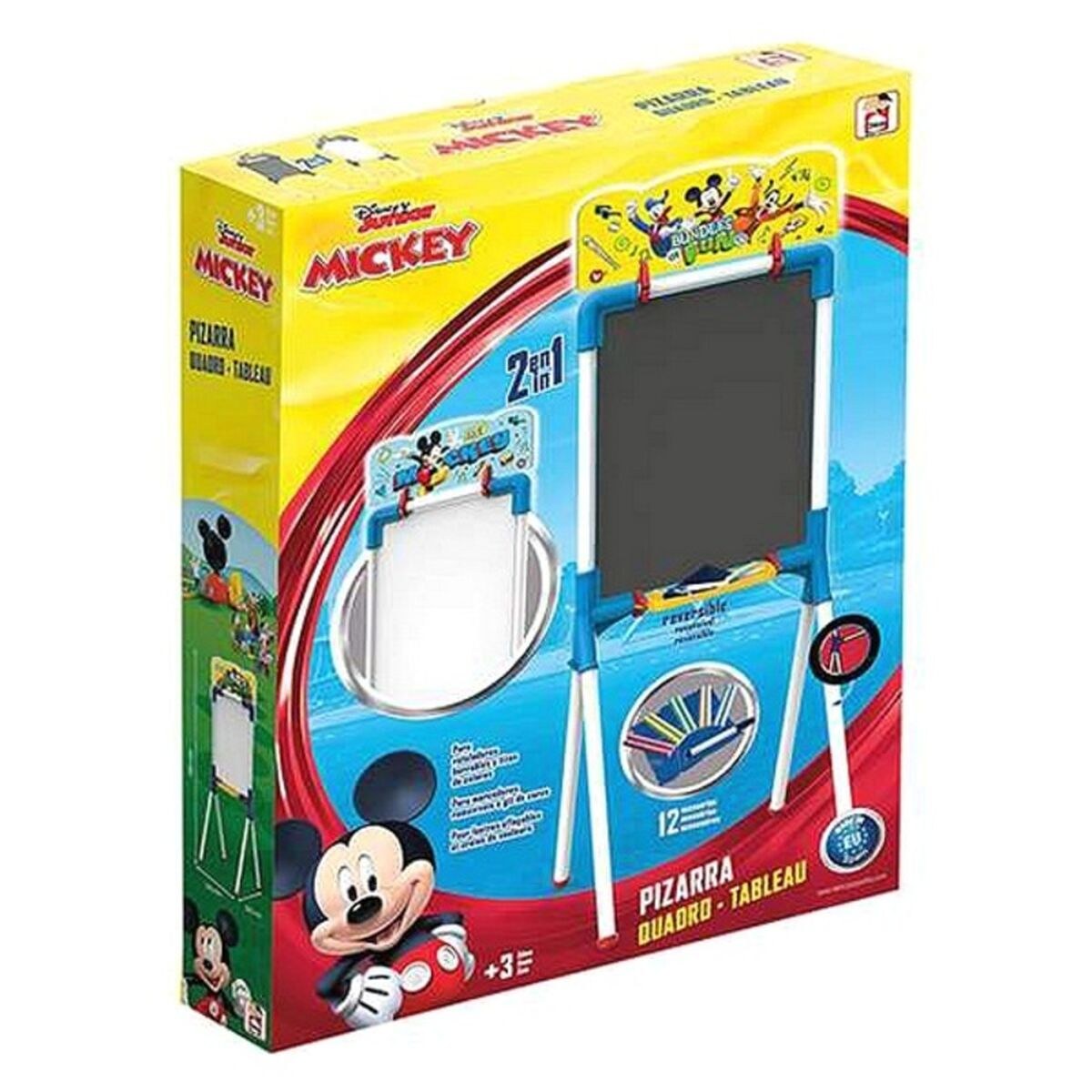 Доска 2-в-1 Mickey 37 x 32 x 98 cm (12 pcs) (37 x 32 x 98 cm)