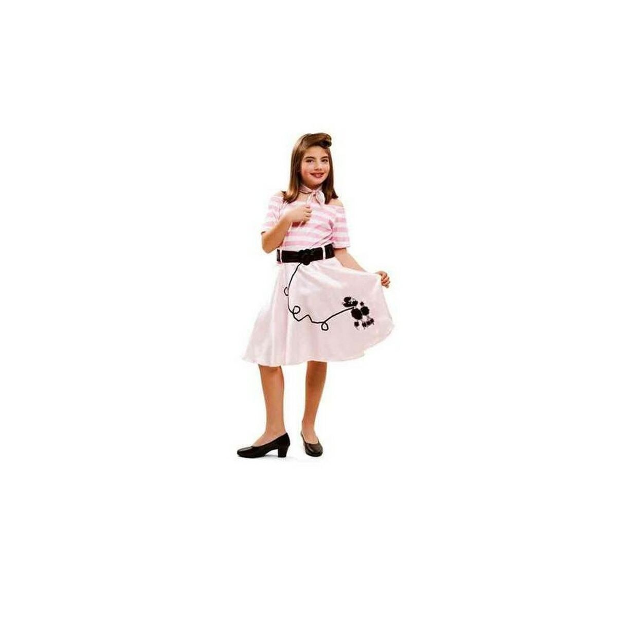 Costume for Children Pink Lady (3 Pieces)
