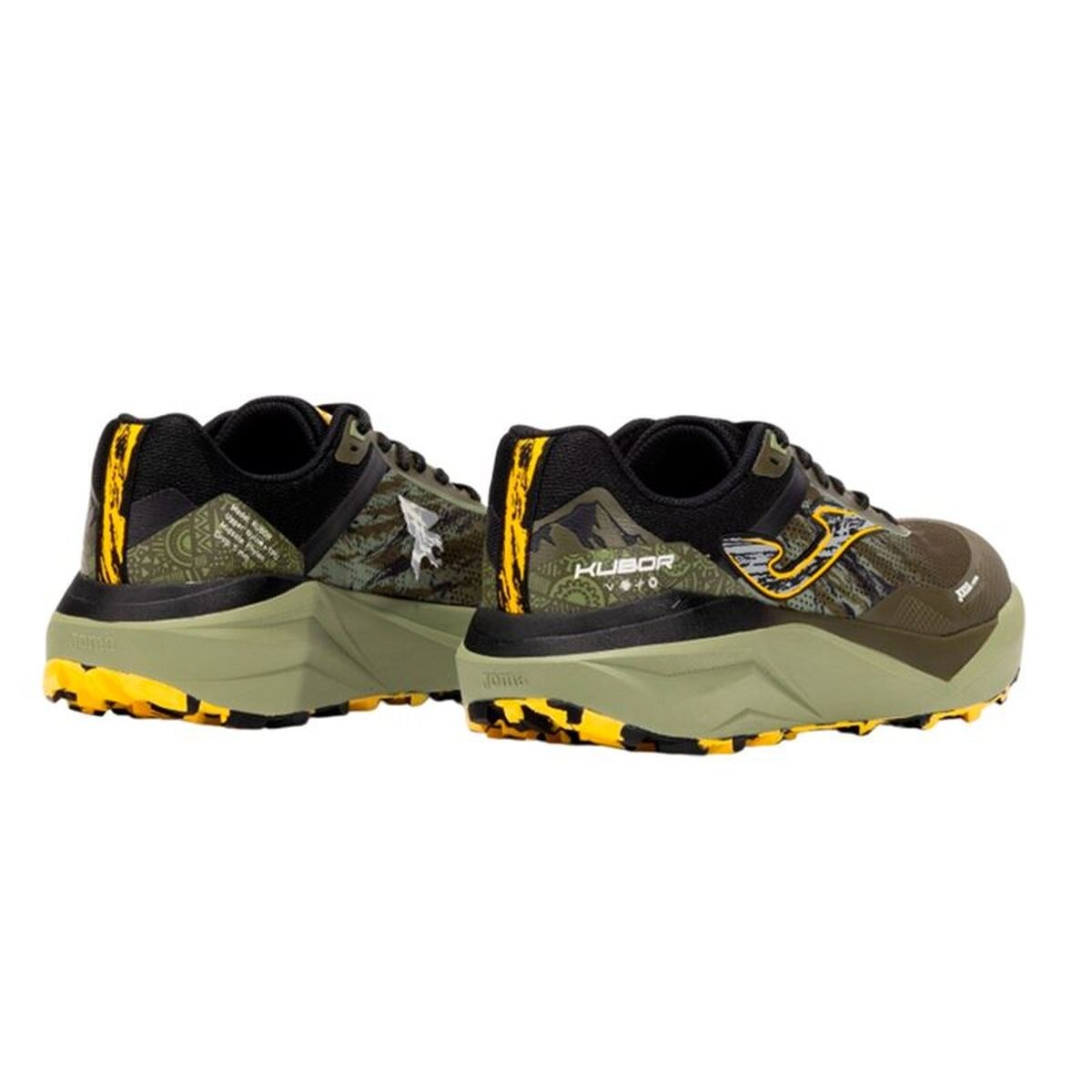 Men's trail running shoes (mountain running) Kubor 2527 Olive