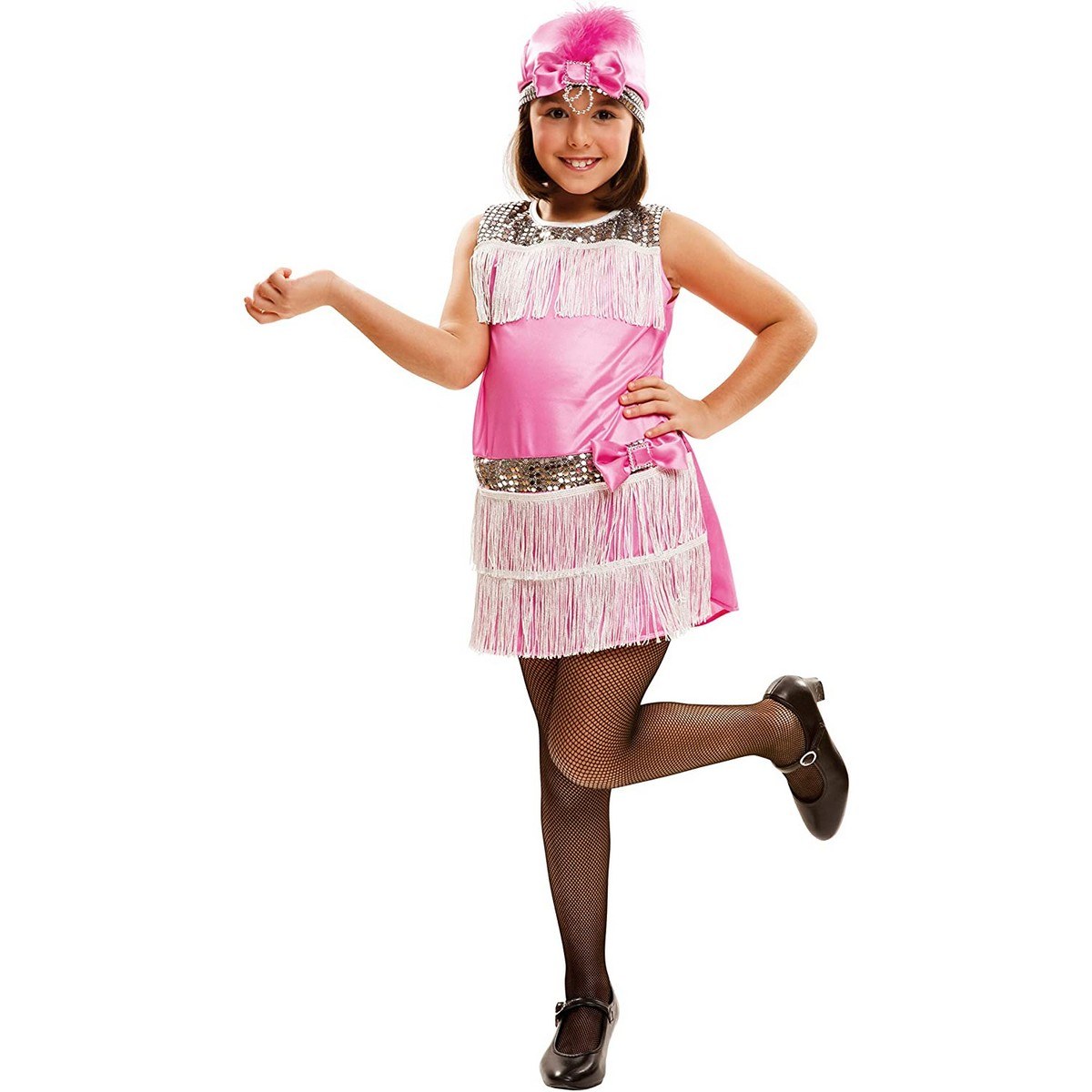 Costume for Children Pink Charleston 3-4 Years