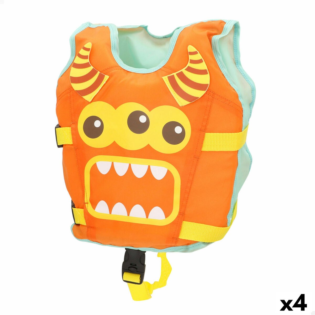 Lifejacket 34 x 37 x 7 cm Orange (4 Units)