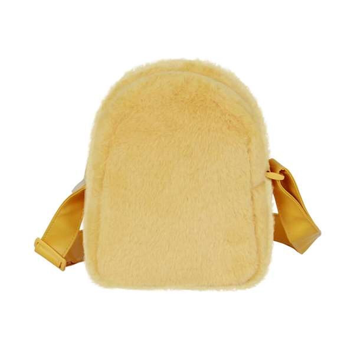 Shoulder Bag Yellow 21 x 18 x 10 cm