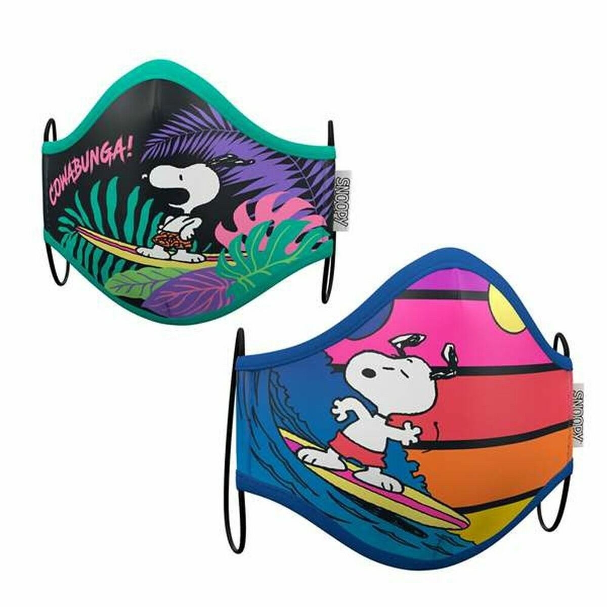 Гигиеническая маска Snoopy Premium Summer Limited Edition 10-12 Years