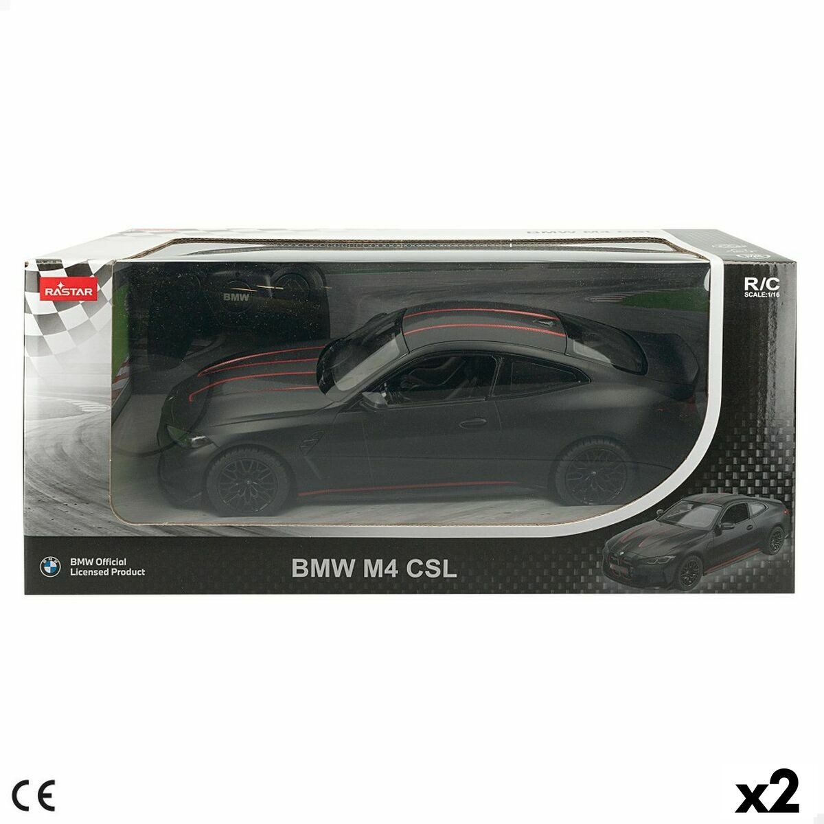 Remote-Controlled Car M4 CSL 1:16 (2 Units)