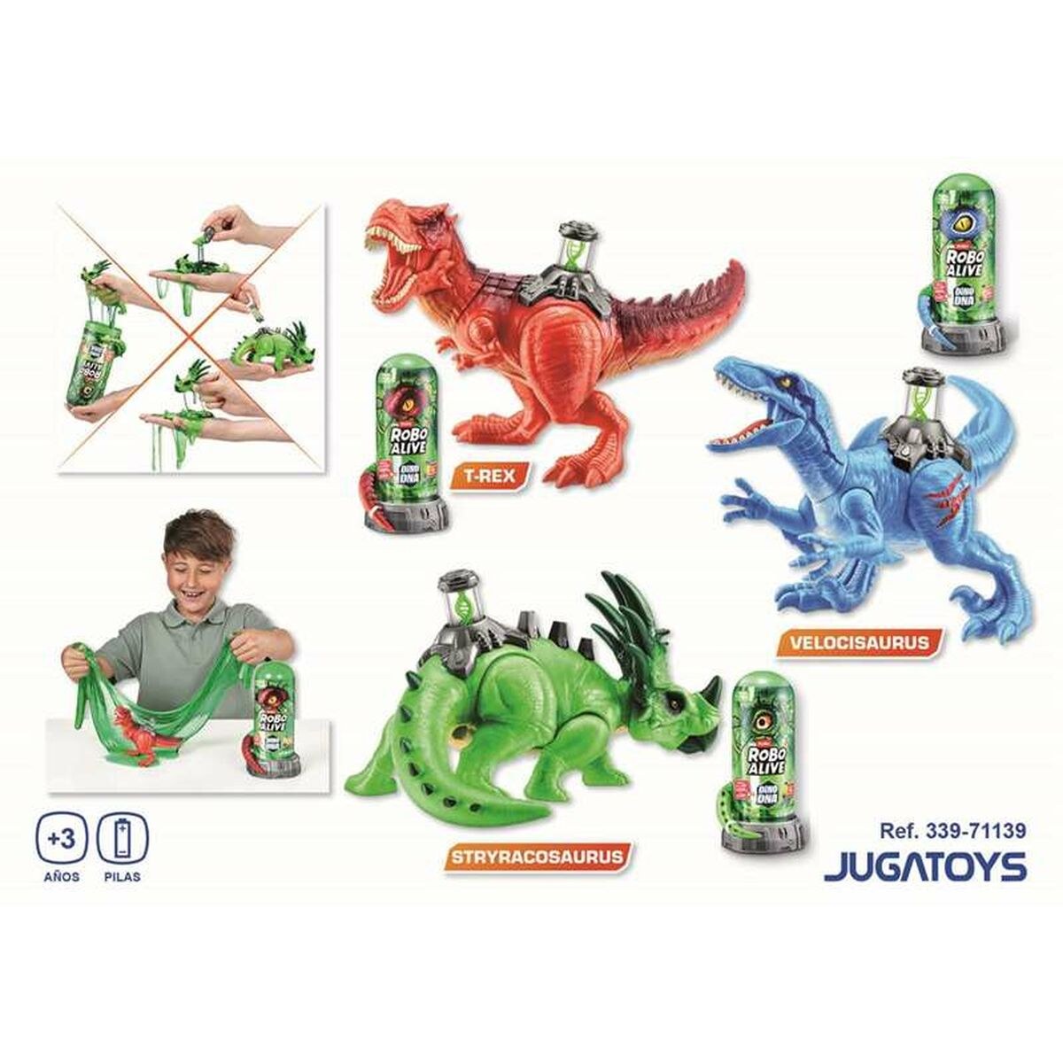 Показатели деятельности Robo Alive Dino Dna