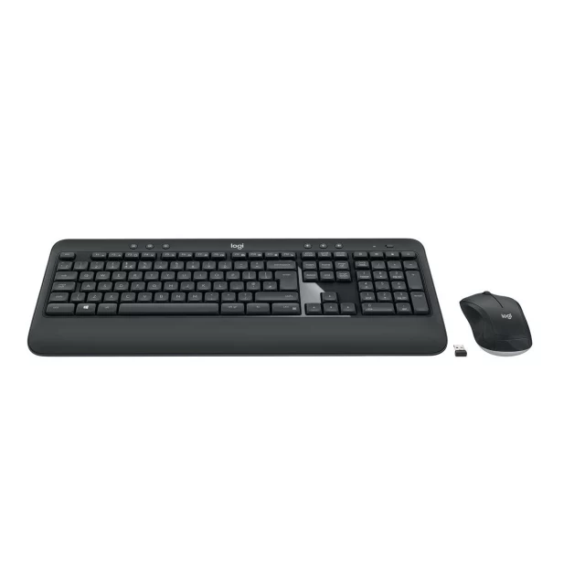 Keyboard and Wireless Mouse MK540 Qwerty UK White Black Black/White