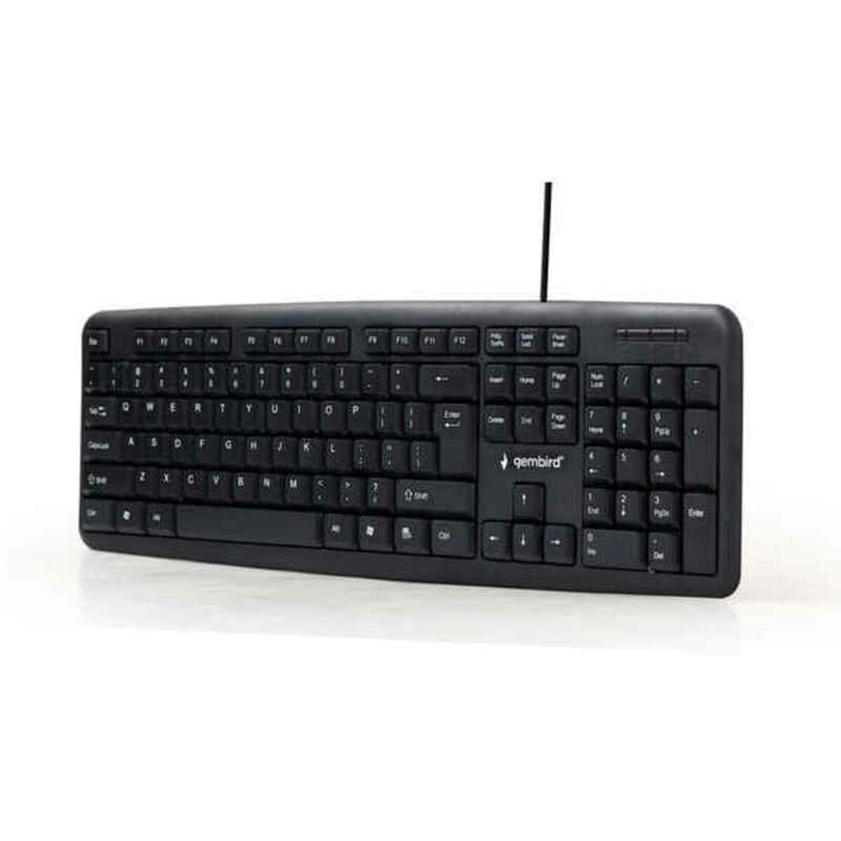 Keyboard KB-U-103-ES Black Spanish