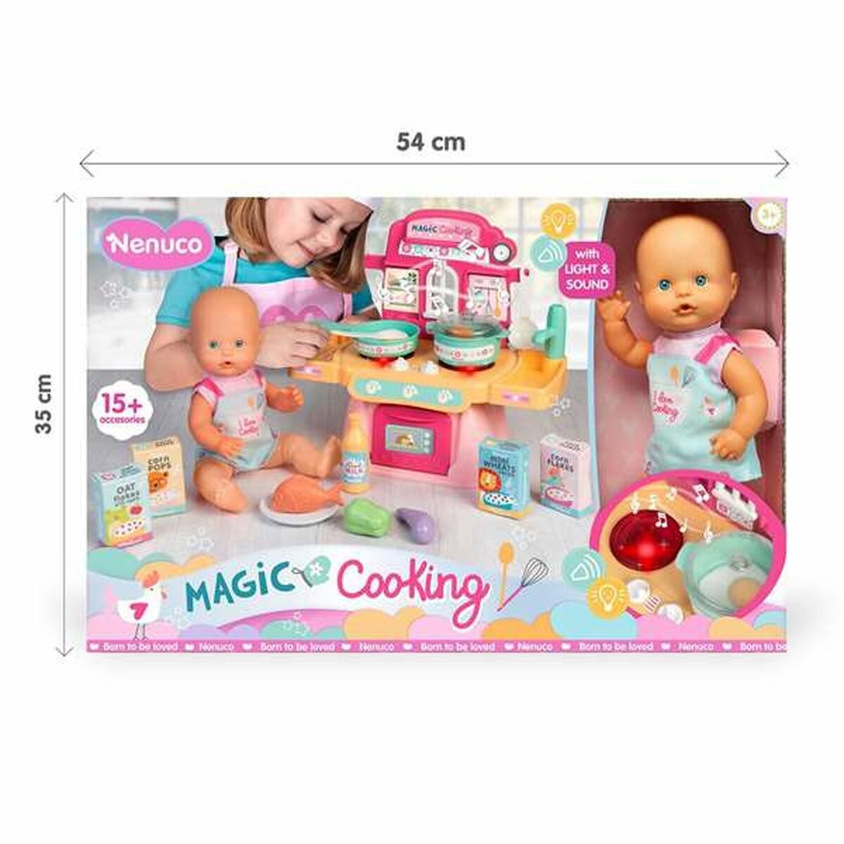 Baby doll Magic Cooking 30 cm