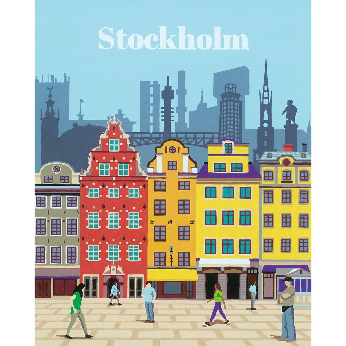 Набор «Раскраска по номерам» Stockholm