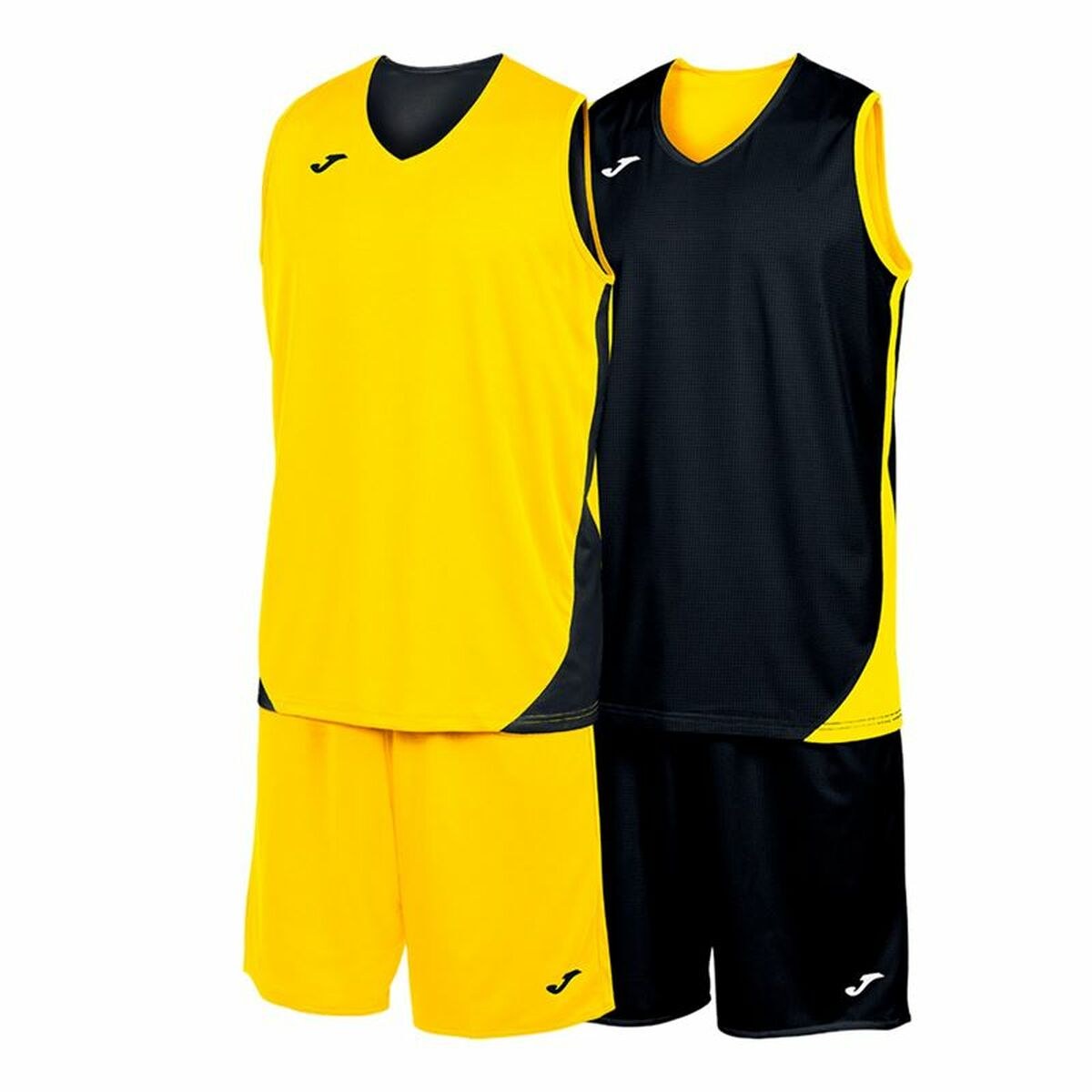 Children's Sports Outfit Kansas Yellow Black Multicolour 2 Pieces