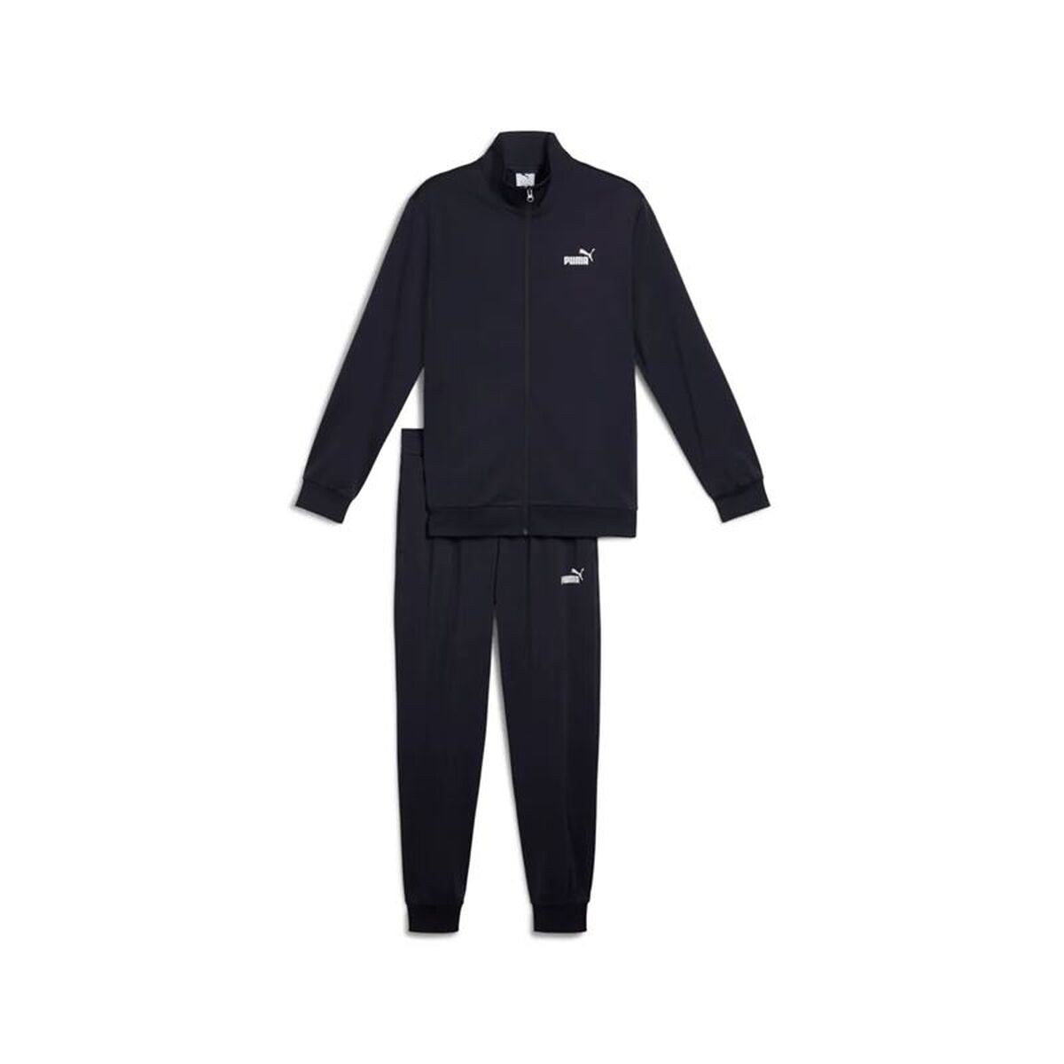 Спортивный костюм для взрослых Essentials Poly Suit Cl Чёрный Мужской