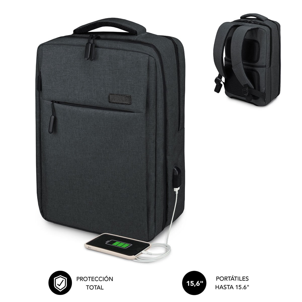 Laptop Backpack SUB-BP-3EAP100 Grey