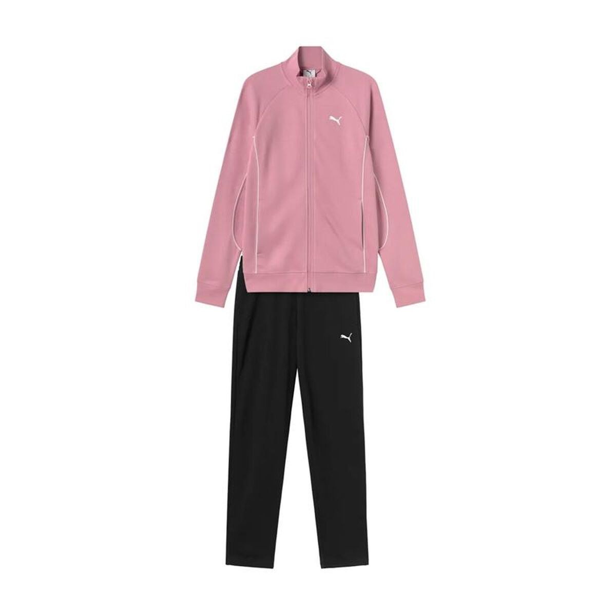 Women's Tracksuit Straight Leg Sweat S Pink