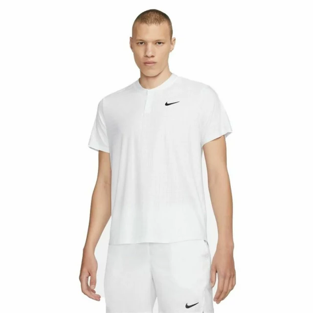 Men’s Short Sleeve Polo Shirt Court Dri-Fit Advantage White