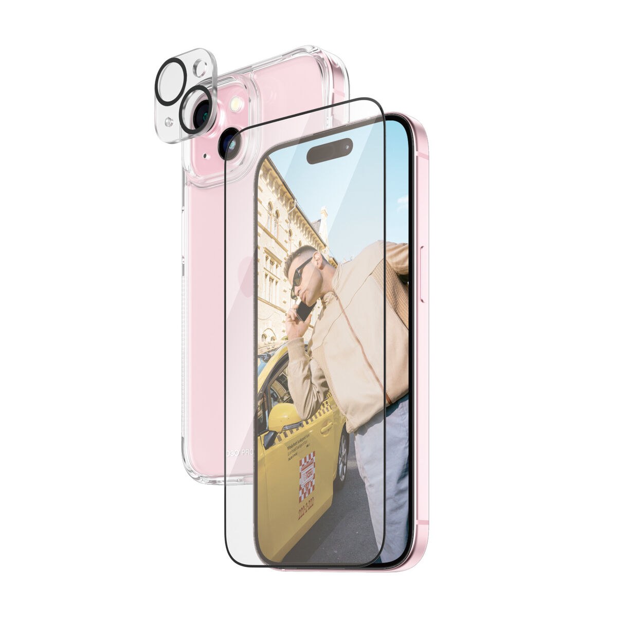 Защита для экрана для телефона B1172+2809 Apple iPhone 15