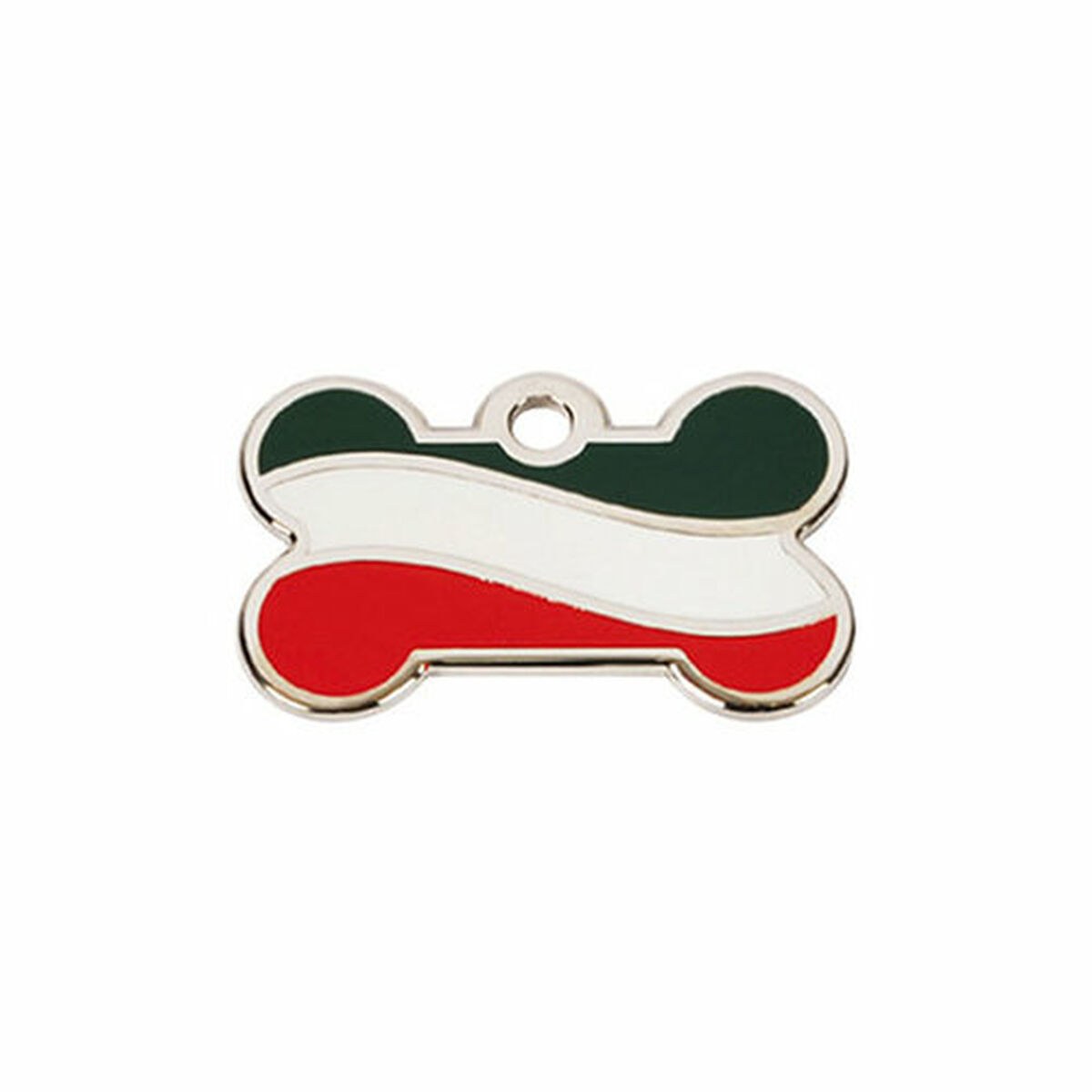 Identification plate for collar Citizen Italia Multicolour Bone Aluminium