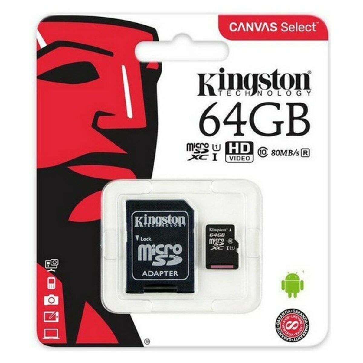 Micro SD Memory Card with Adaptor exFAT