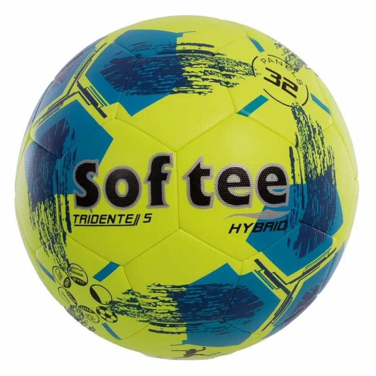 Футбольный мяч Sof Tridente Жёлтый 62 cm