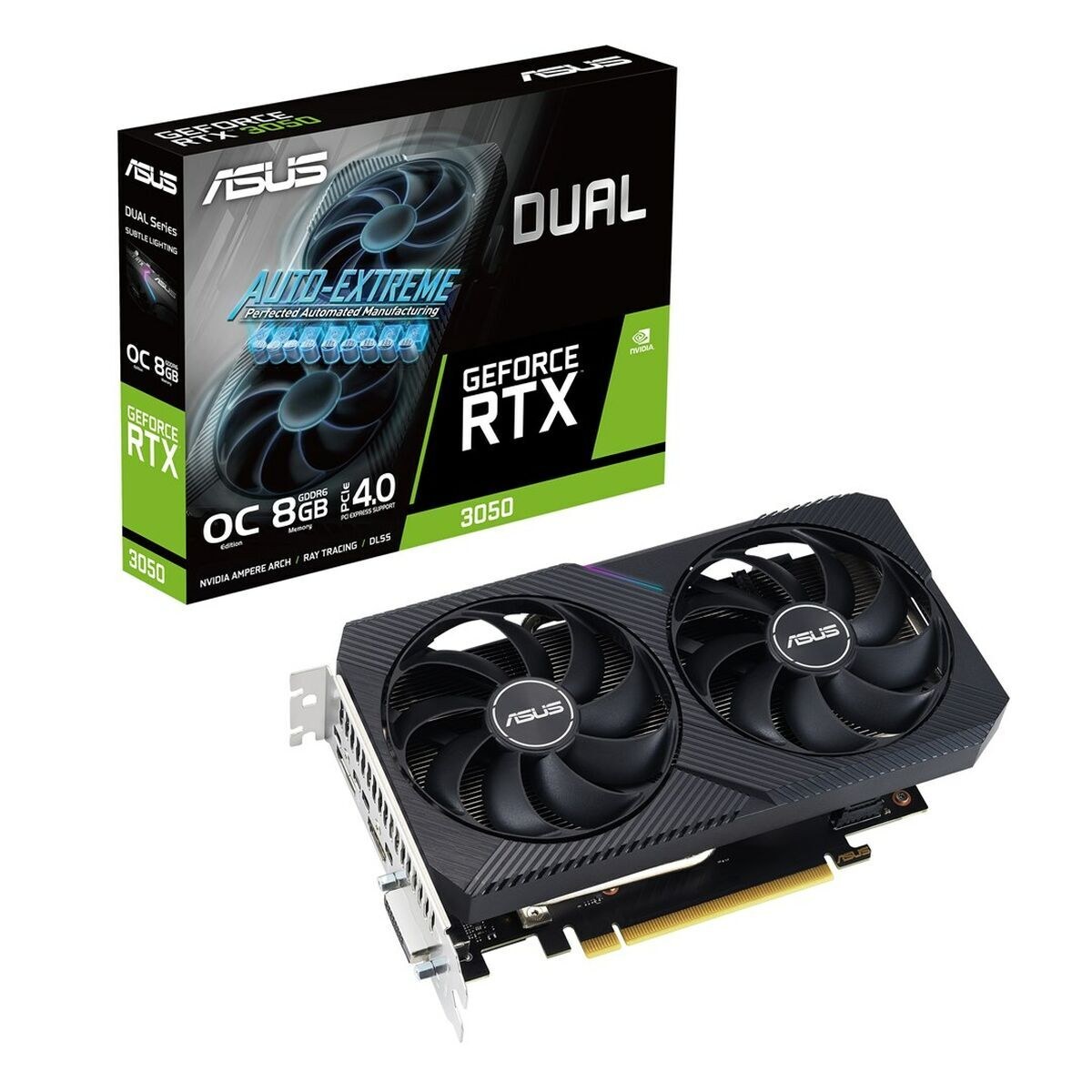 Графическая карта 90YV0GH6-M0NA00 Nvidia GeForce RTX 3050 8 GB GDDR6