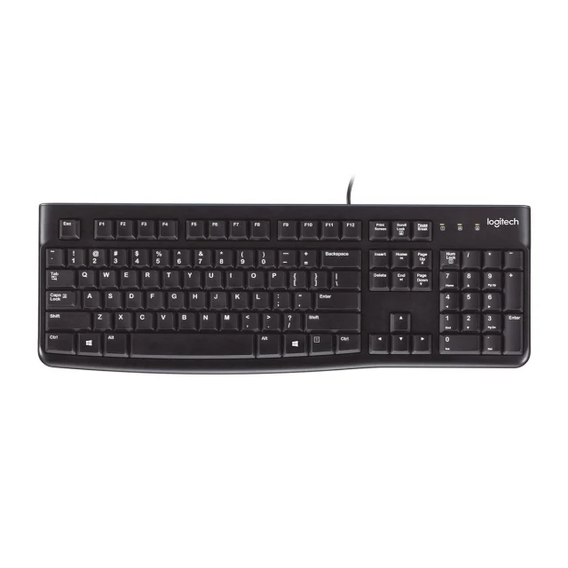 Клавиатура K120 Чёрный Испанская Qwerty Qwerty UK