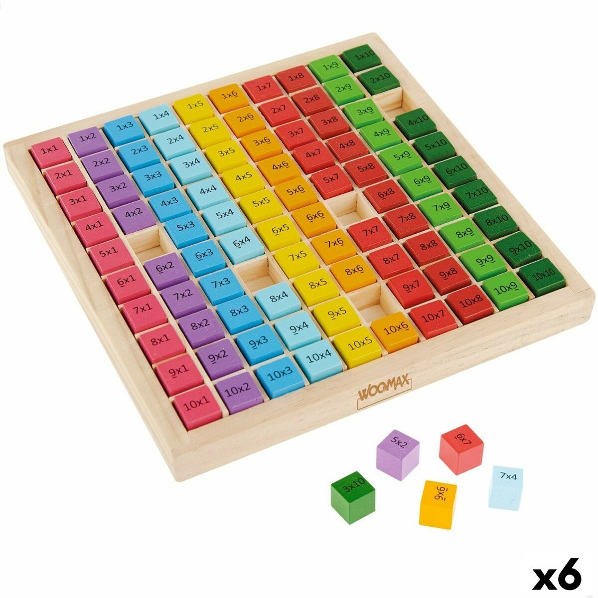 Игра на ловкость 101 Предметы 19 x 2 x 19 cm (6 штук)