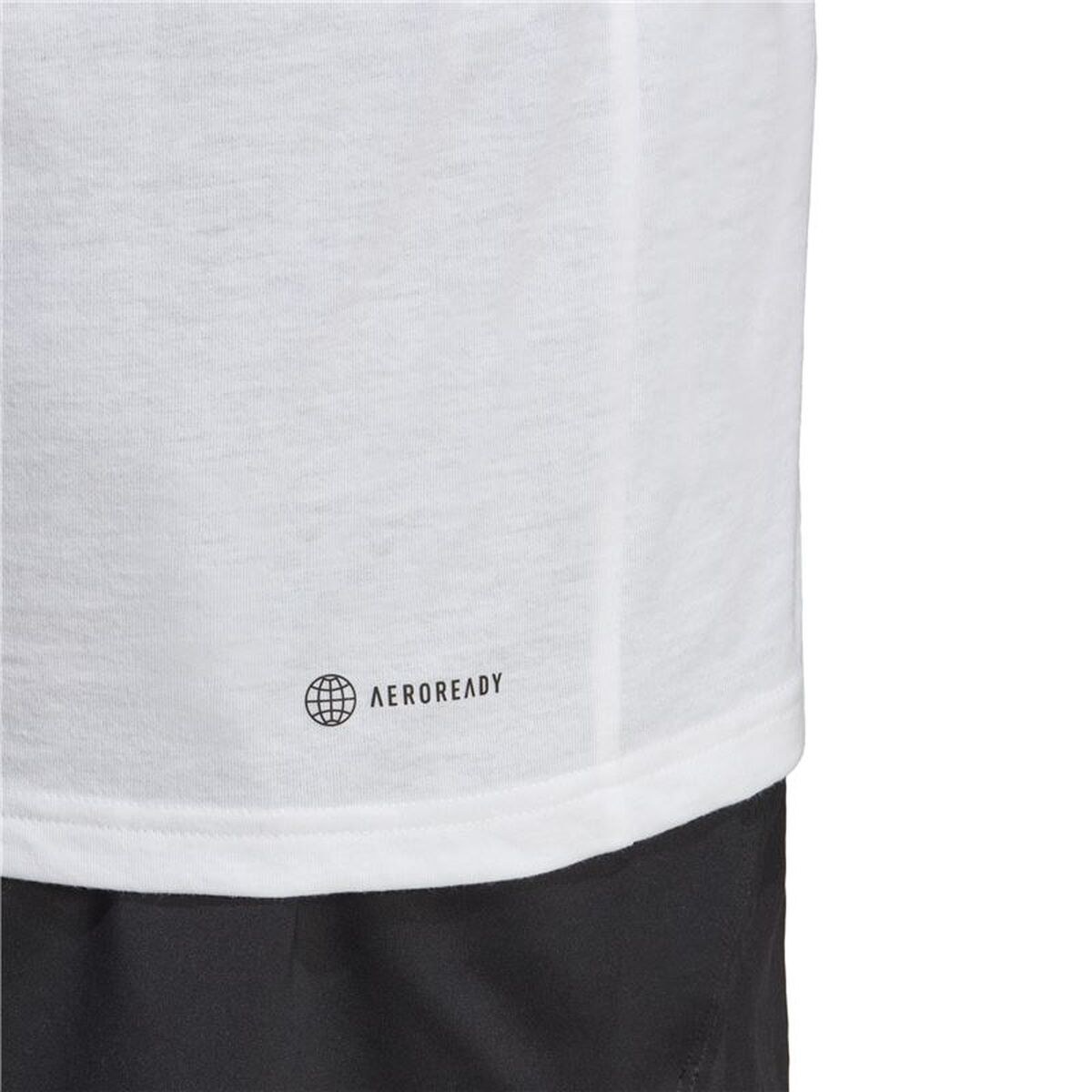 Men’s Short Sleeve T-Shirt Train Essentials White