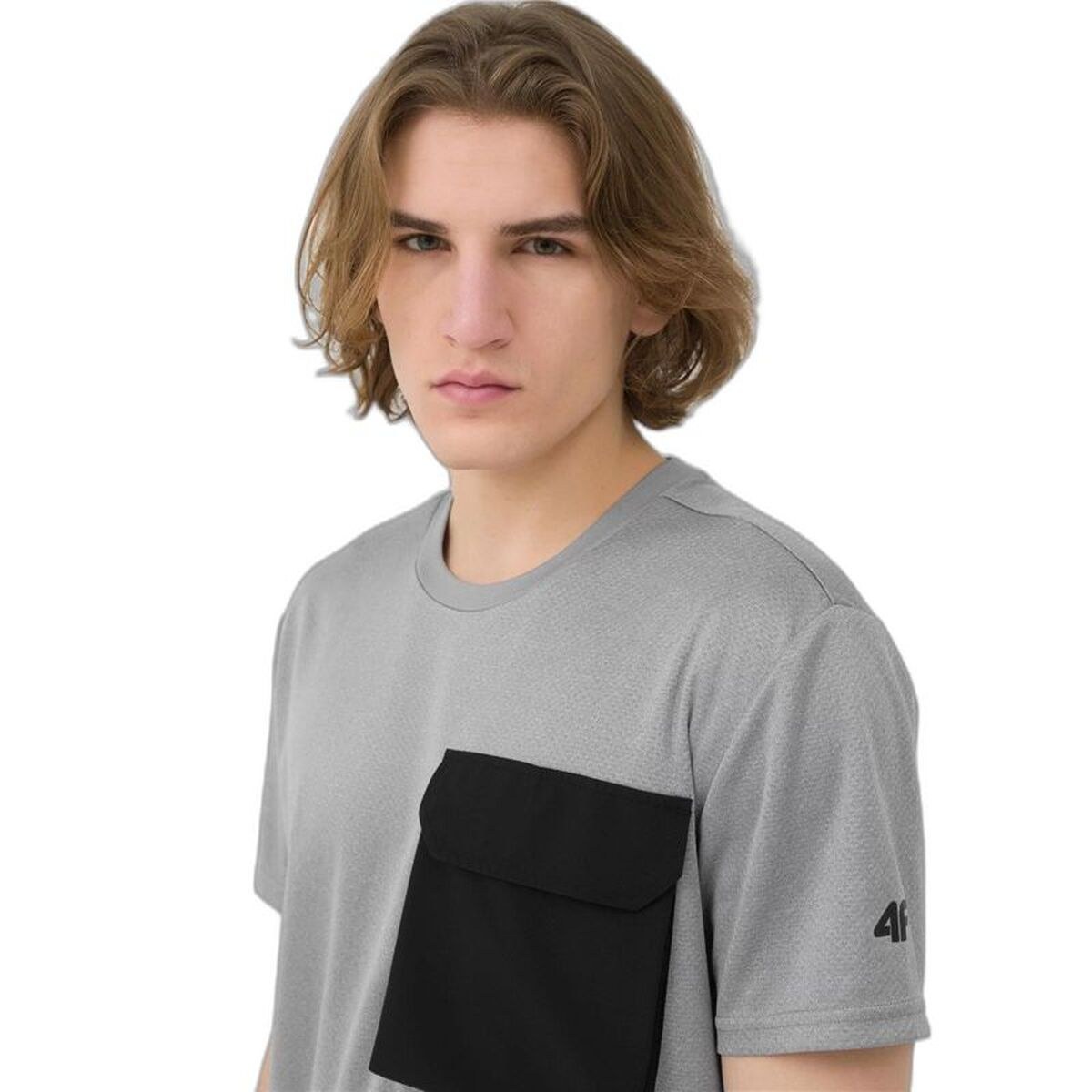 Short Sleeve T-Shirt Fnk M200 Grey