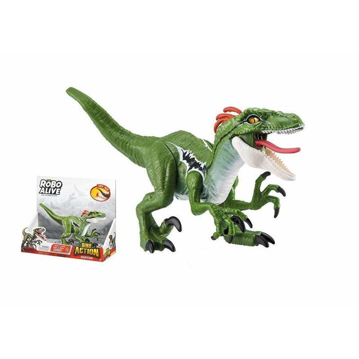 Динозавр Dino Action Raptor 26 x 15 x 8 cm