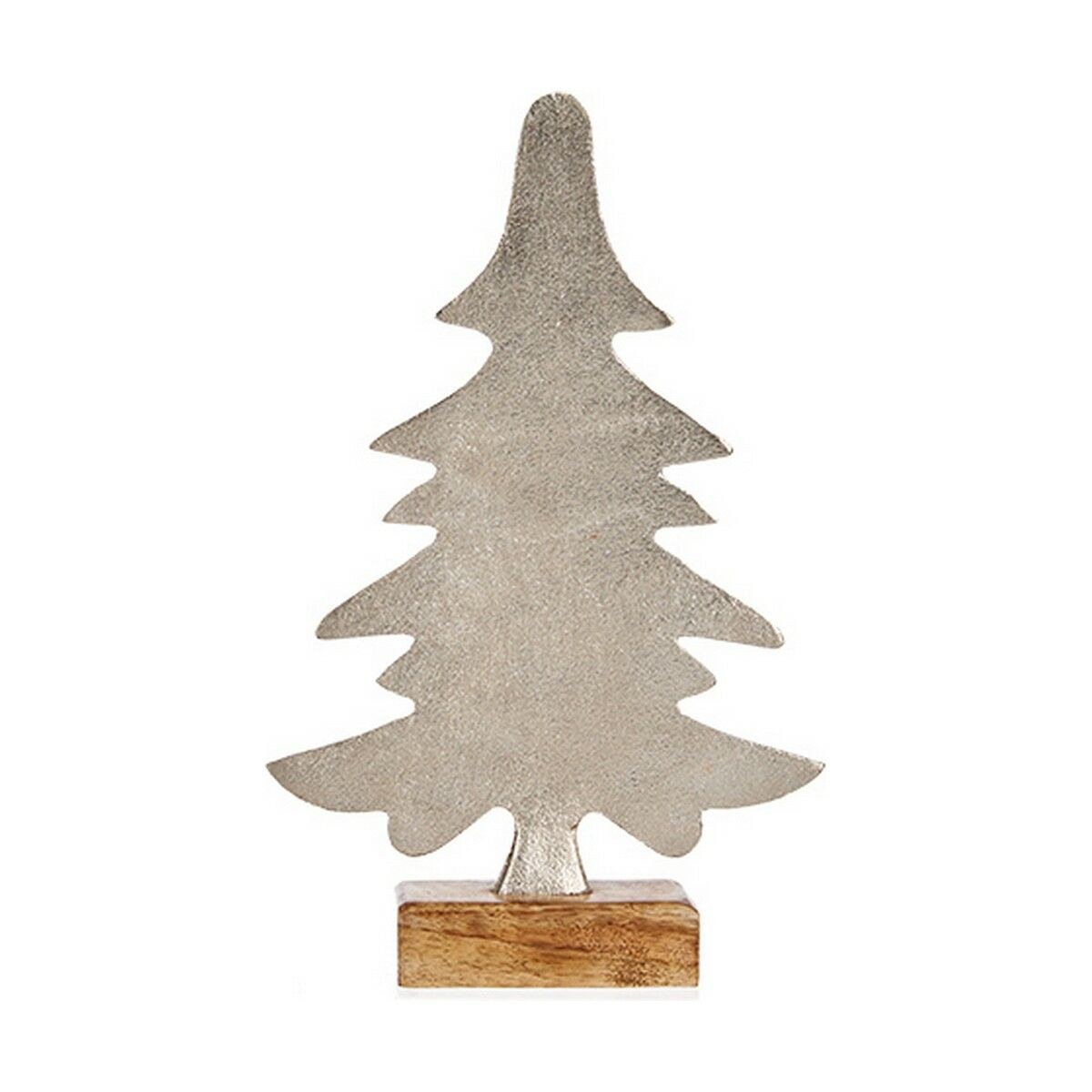 Christmas Tree Silver Metal 6 x 25,5 x 16 cm