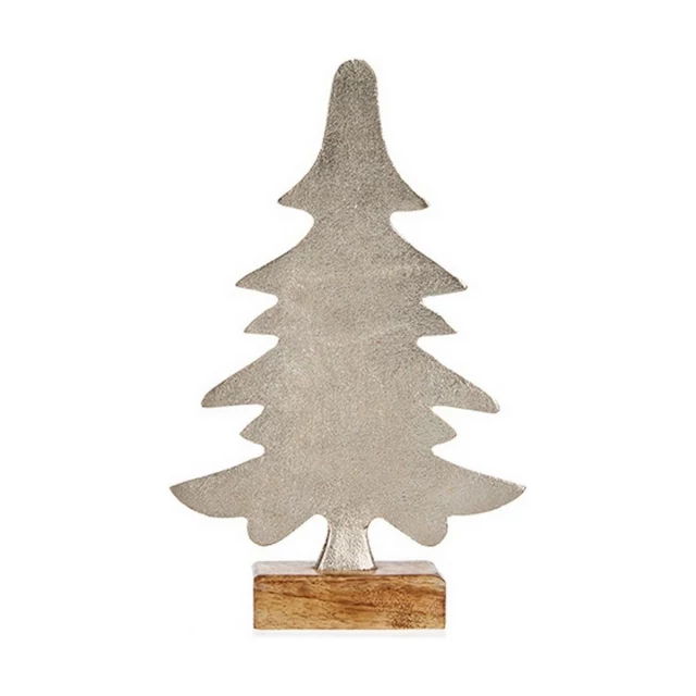 Christmas Tree Silver Metal 6 x 25,5 x 16 cm