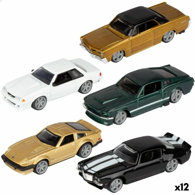 Набор 5 машинок 1:64 (12 штук)