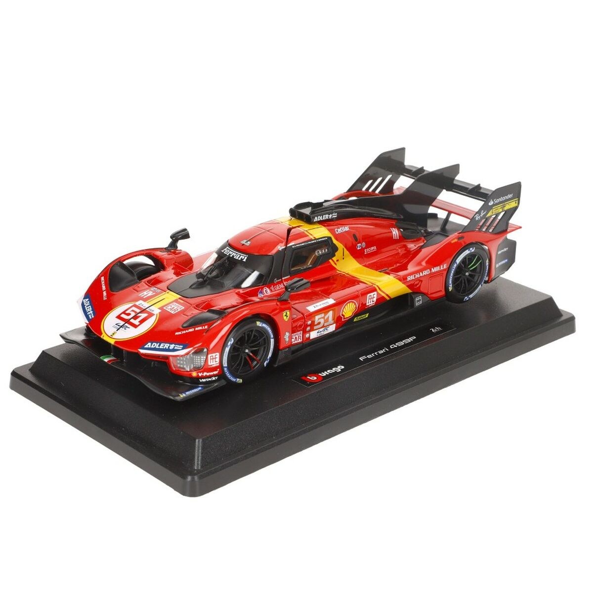 Автомобиль Ferrari 499P Le Mans 2023 1:24