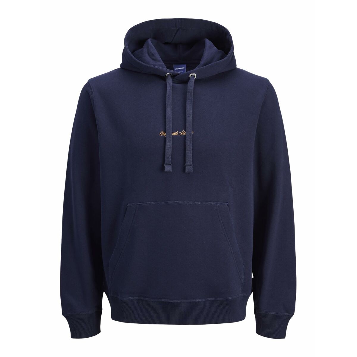 Толстовка с капюшоном мужская JORNORREBRO EMB SWEAT HOOD NOOS 12282861 Тёмно Синий