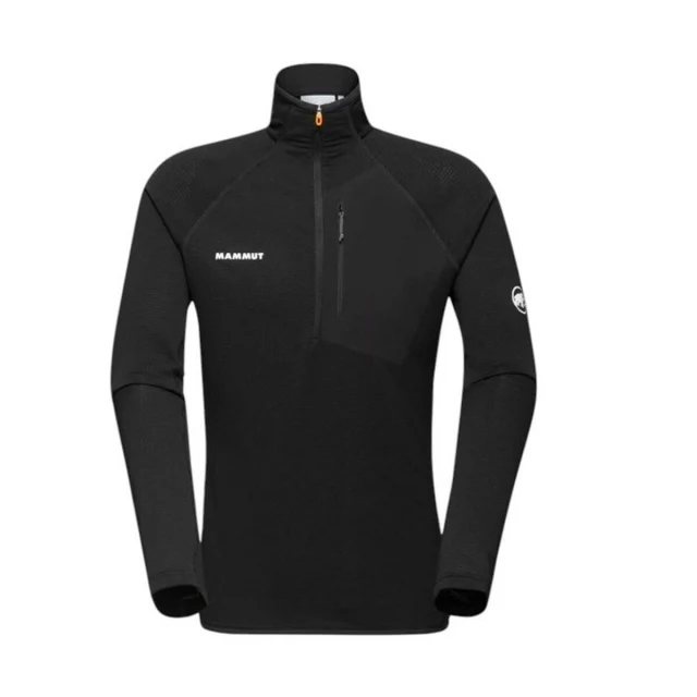 Мужская спортивная куртка Aenergy Light Ml Half Zip Pull Чёрный