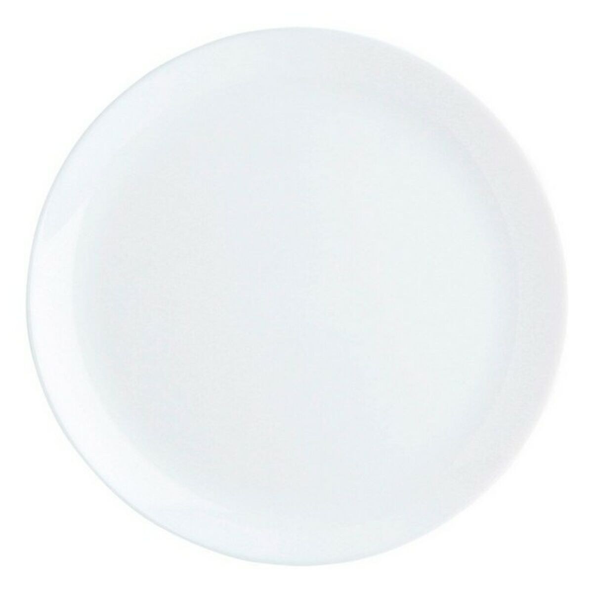 Plate set Diwali 6 Units White Glass (Ø 27 cm)