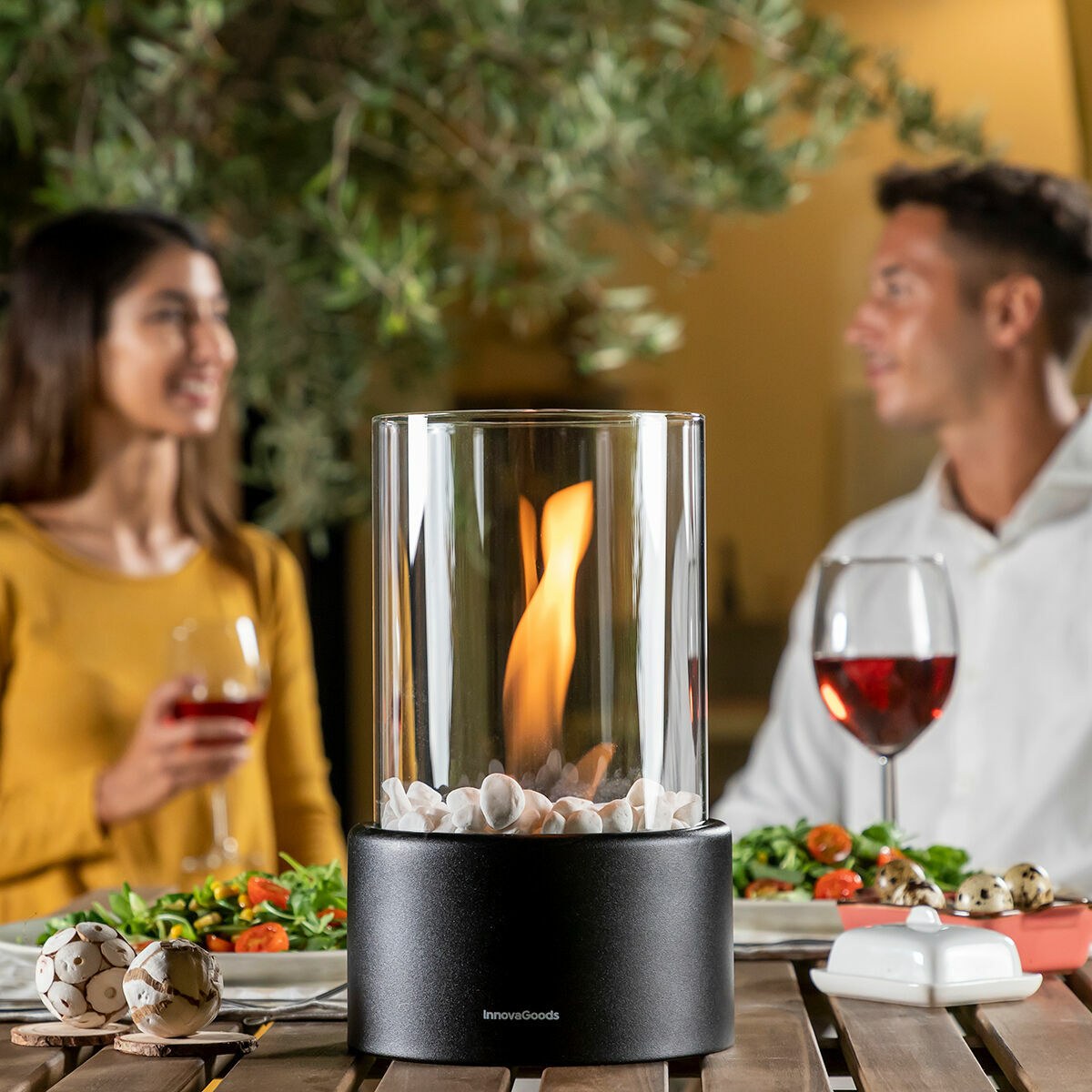 Декоративный настольный биоэтаноловый камин Heatfir