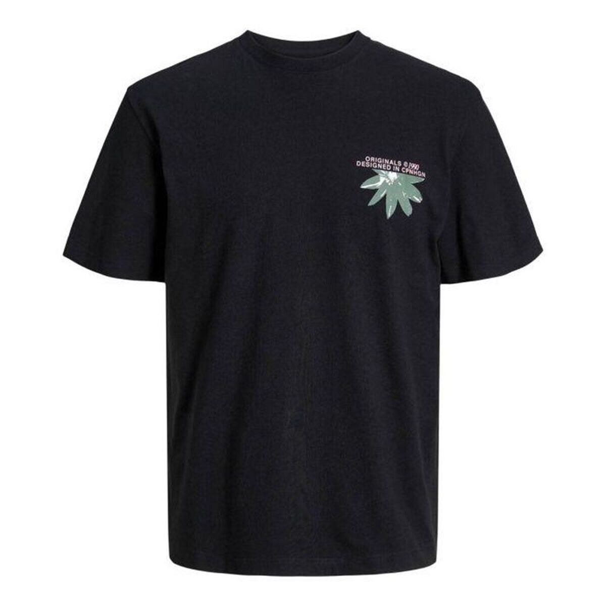 Детский Футболка с коротким рукавом Jortampa Back Tee Ss Чёрный