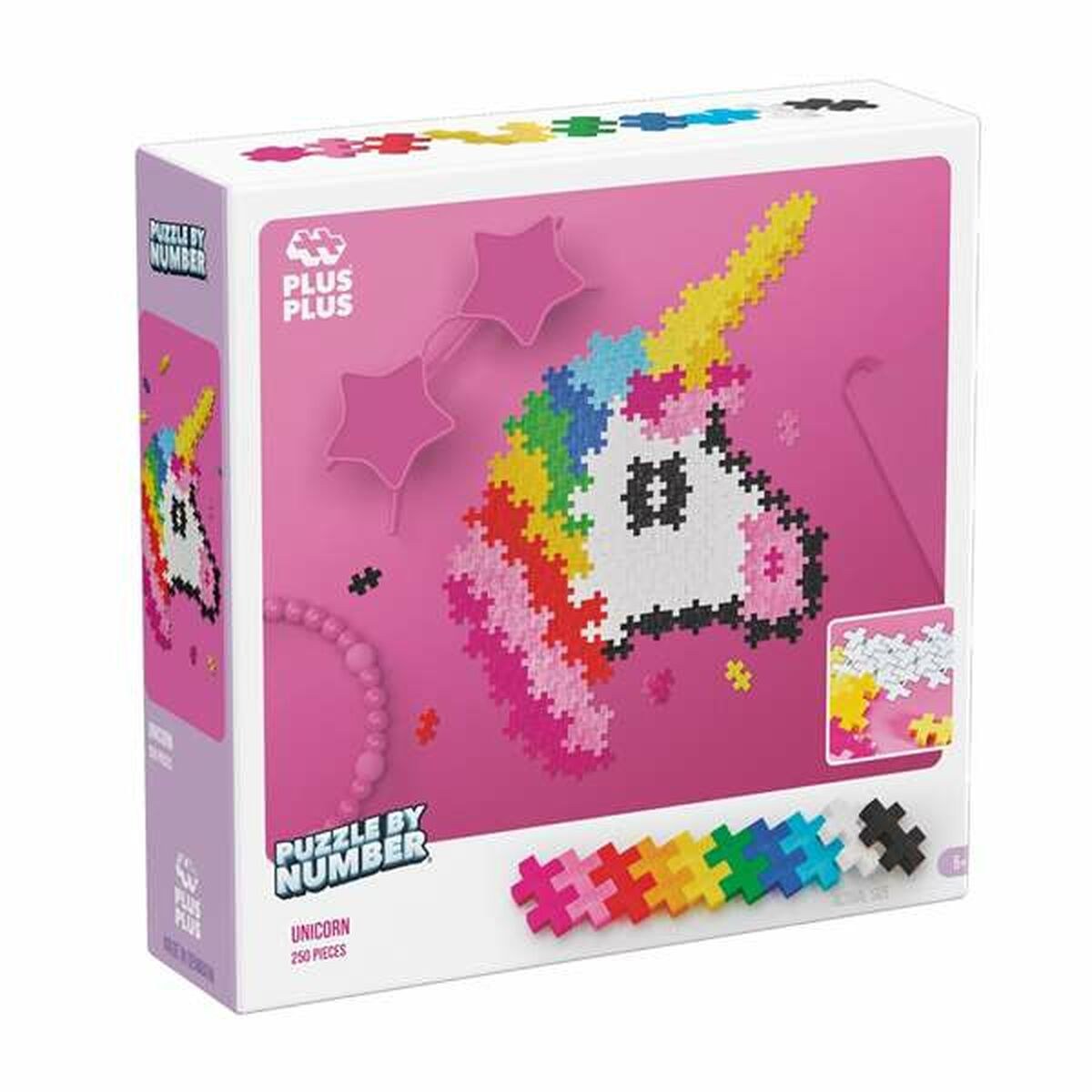 Головоломка Plus Plus Unicorn 250 Предметы